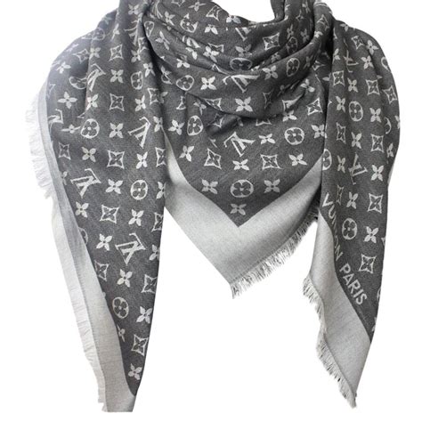 louis vuitton scarf silk black|genuine louis vuitton scarf.